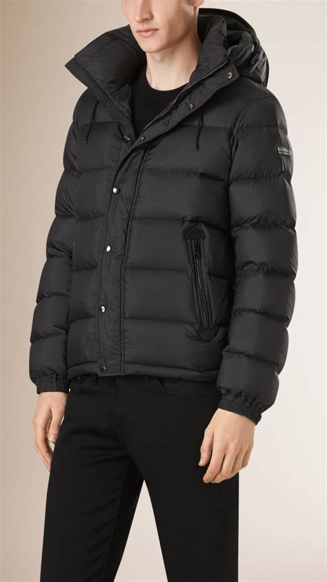 burberry men's puffer|Burberry down filled puffer coat.